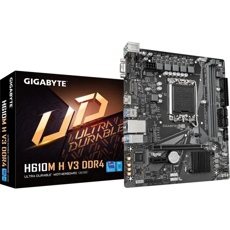 Placa de baza Gigabyte H610M H V3 DDR4, LGA1700, mATX