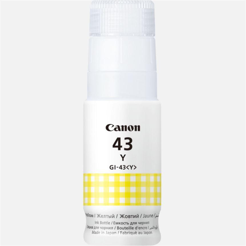 Flacon cerneala Canon GI-43 Y (PIXMA G540, G640), 8000 pag, Yellow