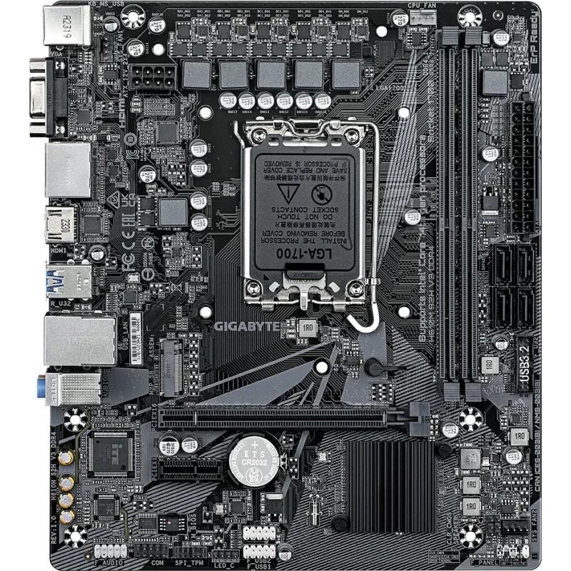Placa de baza GIGABYTE H610M H DDR5, LGA1700, mATX, Negru 3 Placa de baza GIGABYTE H610M H DDR5, LGA1700, mATX, Negru - imagine 3