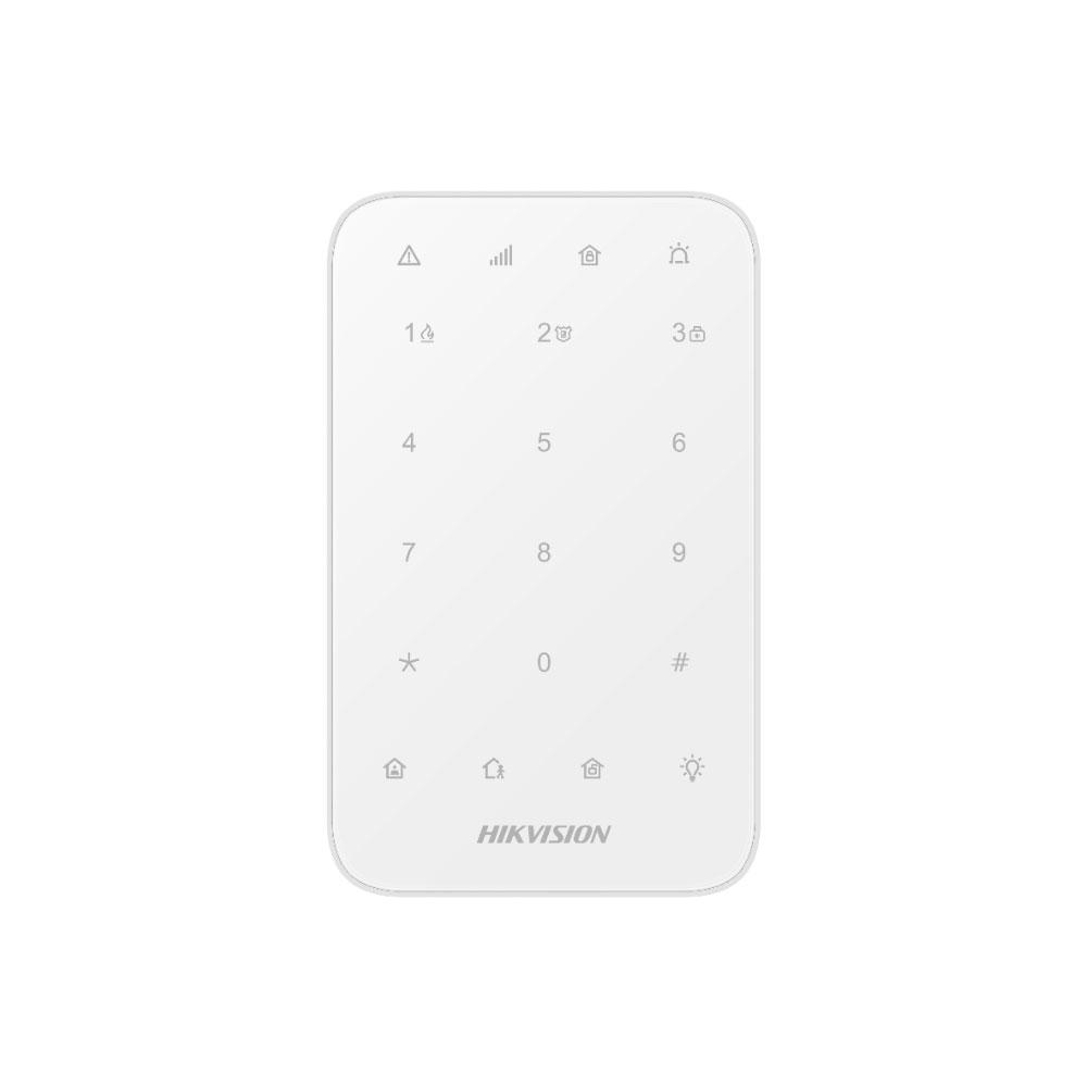Tastatura wireless AX PRO Hikvision DS-PK1-E-WE, 868MHz two-way Tri-X wireless