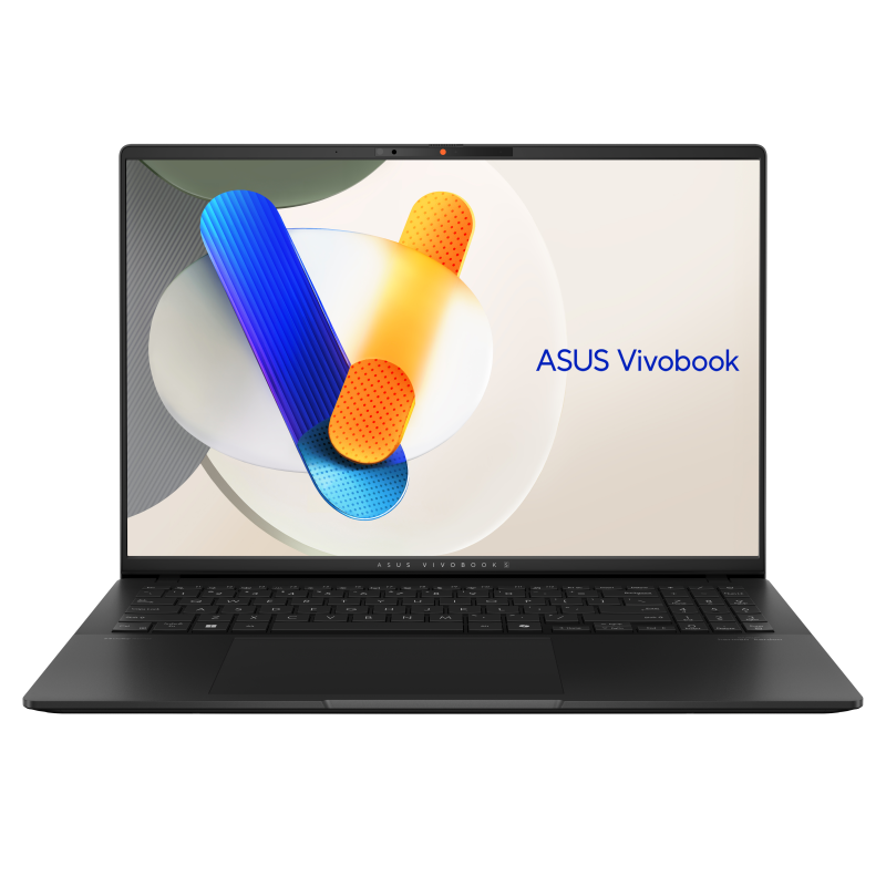 Laptop ASUS Vivobook S16 OLED M5606KA cu procesor AMD Ryzen™ AI 7 350 pana la 5.0GHz, 16”, 3K, OLED, 120Hz, 24GB LPDDR5X RAM, 1TB SSD, AMD Radeon™ Graphics, No OS, Neutral Black