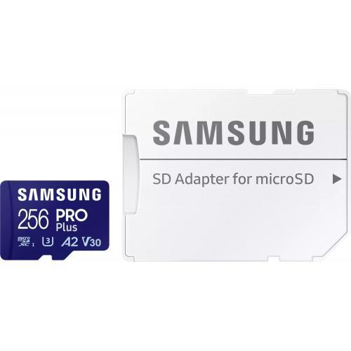 Card de memorie Samsung microSD, PRO Plus, 256GB
