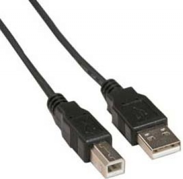 Cablu USB pentru imprimanta, Spacer, USB 2.0 (T) la USB 2.0 Type-B (T), 4.5m, negru
