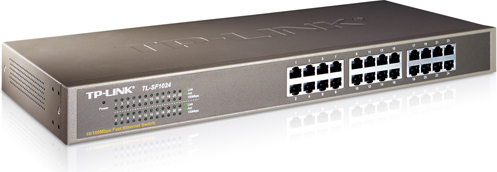 Switch TP-LINK TL-SF1024, 24 x 10/100Mbps