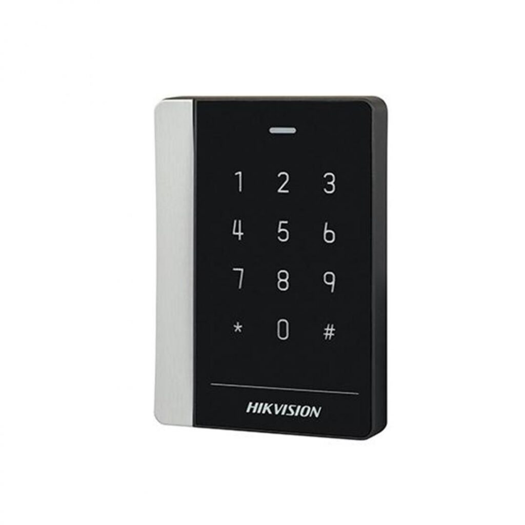 Cititor de carduri si tastatura Hikvision DS-K1102AEK, Pro series