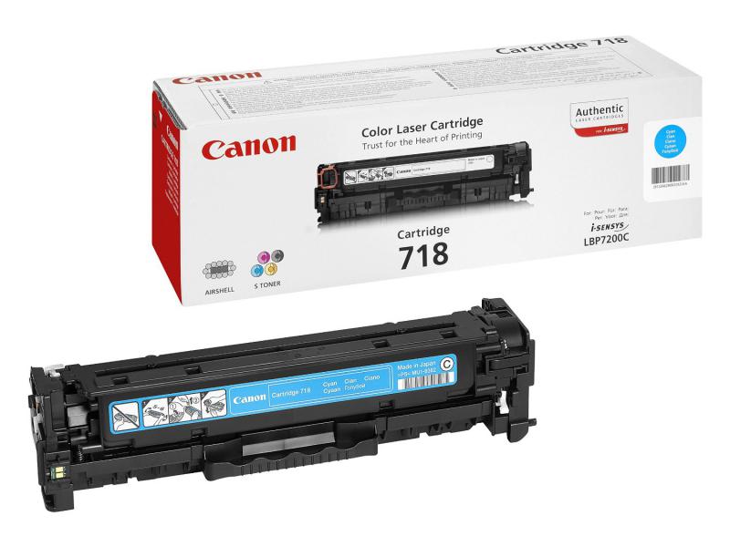 Toner Canon CRG-718C Cyan