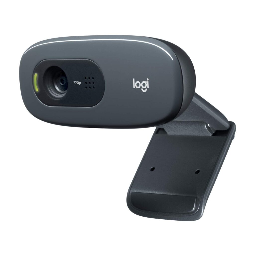 CAMERA  web LOGITECH C270, HD 720 rez 1280 x 720, USB 2.0, microfon, negru, „960-001063” (timbru verde 0.18 lei)