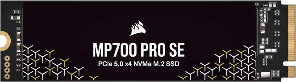 SSD Corsair MP700 PRO SE, 4TB, PCIe Gen5 x4, NVMe M.2