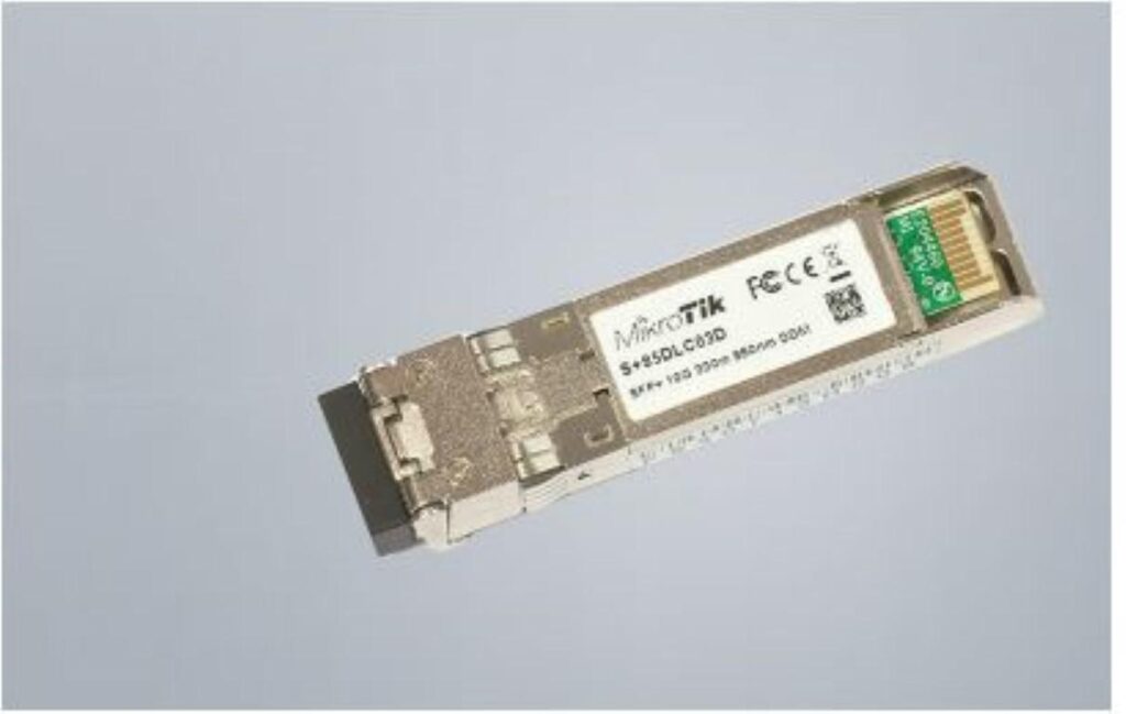 Modul SFP+ 10G MM 300m 850nm Dual LC-connector, Mikrotik S+85DLC03D