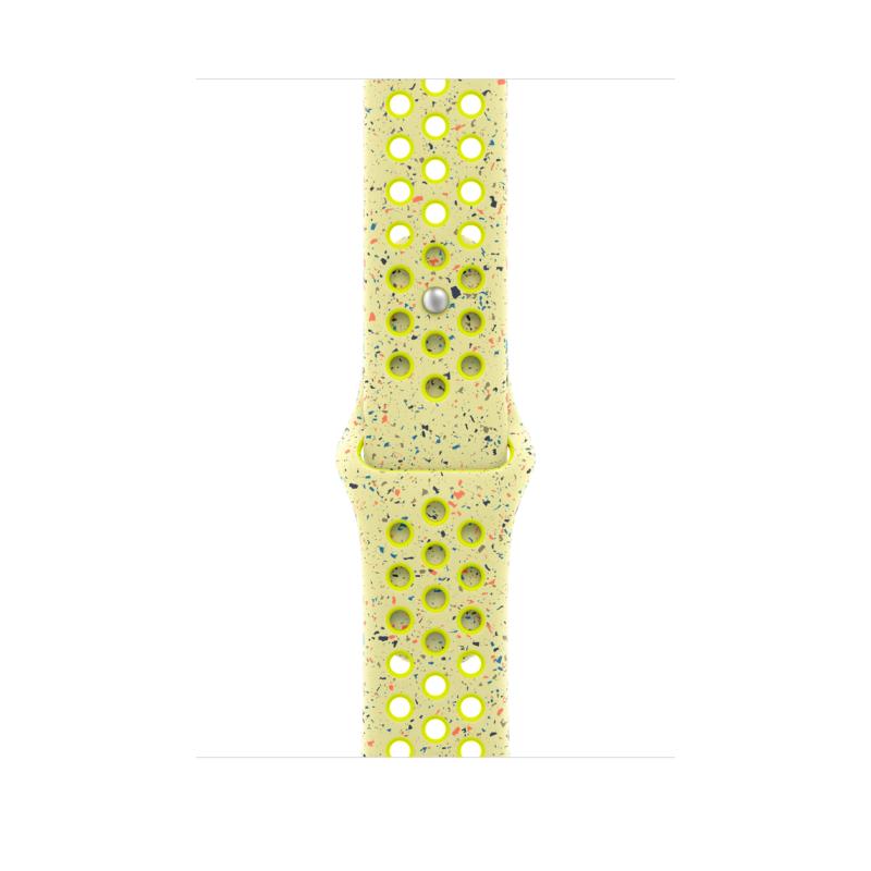 Curea pentru Apple Watch 46mm, Nike Sport Band, Volt Splash – S/M