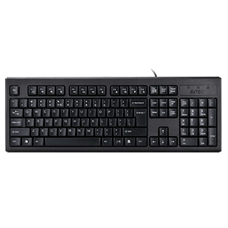 Tastatura A4Tech KR-83 cu fir, negru
