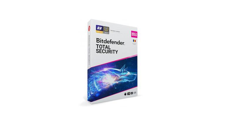 Bitdefender Total Security, 2 ani, 5 dispozitive, licenta retail