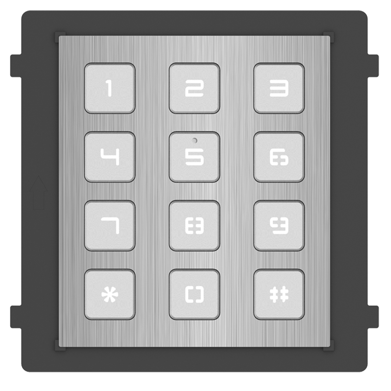 Modul Tastatura pentru Interfon modular - HikVision DS-KD-KP 2 Modul Tastatura pentru Interfon modular - HikVision DS-KD-KP - imagine 2