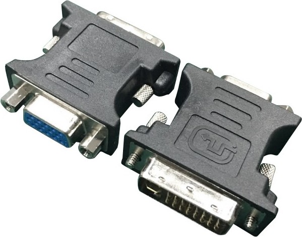 Adaptor DVI la VGA (T/M) GEMBIRD, black, „A-DVI-VGA-BK”
