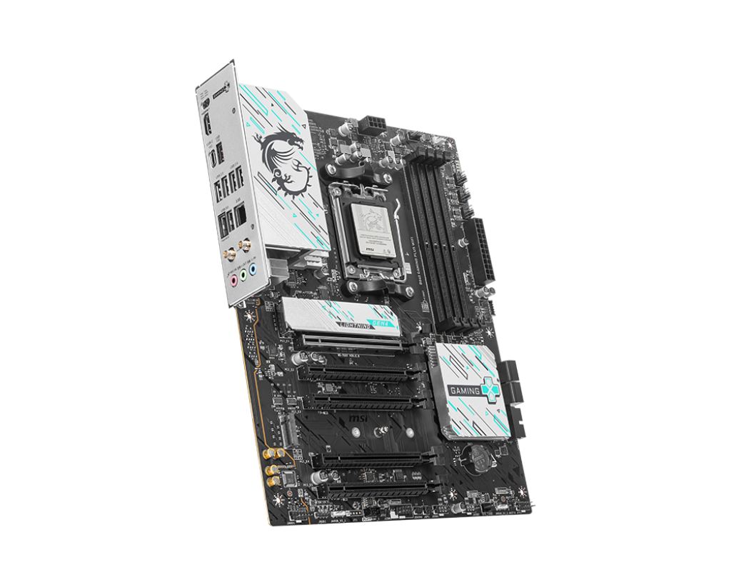 Placa de baza MSI B840 GAMING PLUS WIFI, AM5, DDR5, BT, ATX, Negru 911-7E57-002 3 Placa de baza MSI B840 GAMING PLUS WIFI, AM5, DDR5, BT, ATX, Negru 911-7E57-002 - imagine 3