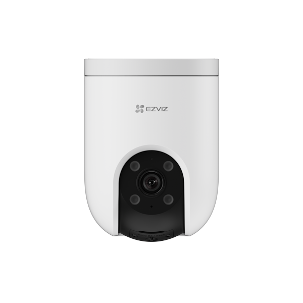 Camera IP Ezviz de exterior H8C SE, 2K, WI-Fi, Pan&Tilt, Detectarea formei umane, Audio bidirectional, Distanta IR 30 metri, Imagini Color, Urmarire automata, Lumina stroboscopica, card MicroSD pana la 512 GB si stocare in Ezviz CloudPlay