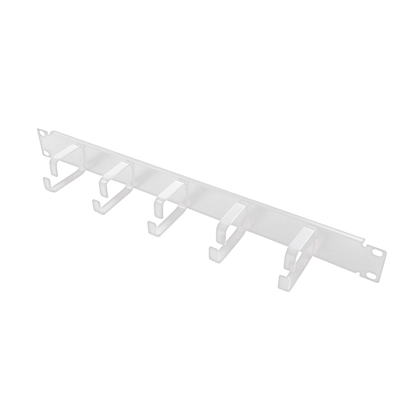 Panou gestionare cabluri LOGILINK, tip masca orizontala, 19 inch, 1U, gri