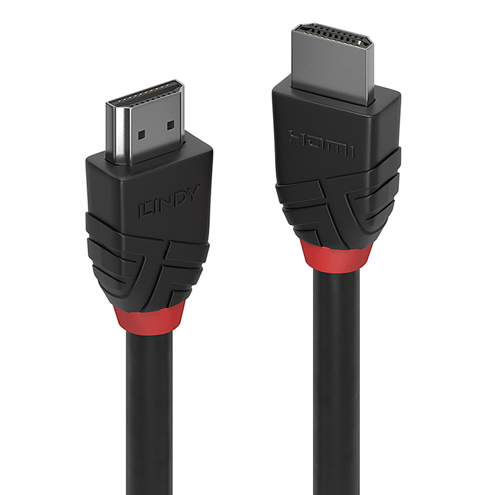 Cablu 0.5m HDMI, Bllack Line
