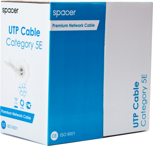 Cablu UTP Spacer, rola 305 m, cat 5E
