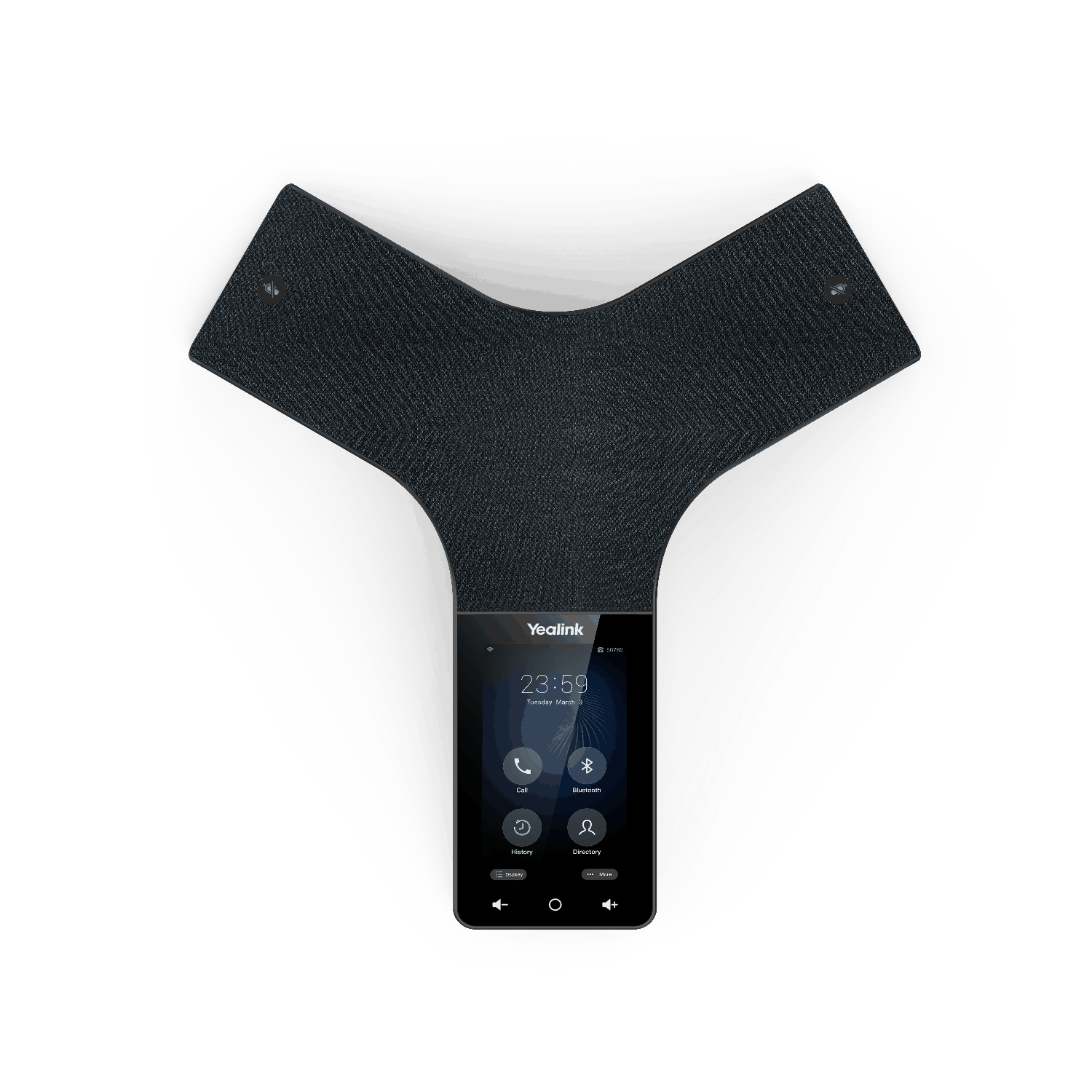 Telefon de conferinta, Yealink, CP965, Android 9 IP, Ecran tactil, WiFi/Bluetooth, PoE, Negru 2 Telefon de conferinta, Yealink, CP965, Android 9 IP, Ecran tactil, WiFi/Bluetooth, PoE, Negru - imagine 2