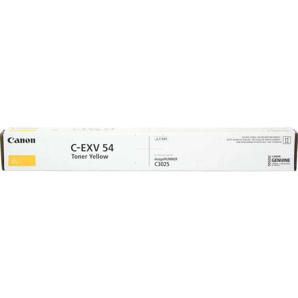 Toner Canon EXV54Y pentru imageRUNNER C3025/3025i, Yellow