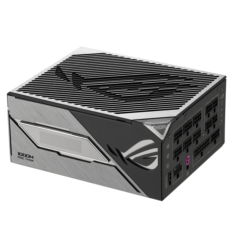 Sursa ASUS ROG THOR PLATINUM III 1000W 80 Plus Platinum, Active PFC, ATX 3.1, protectii OPP/OVP/UVP/SCP/OCP/OTP, ARGB AURA SYNC