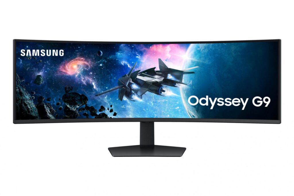 Monitor Gaming Curbat Samsung Odyssey G9 G95C, 49″, Dual QHD, VA, 240 Hz, AMD Freesync Premium Pro