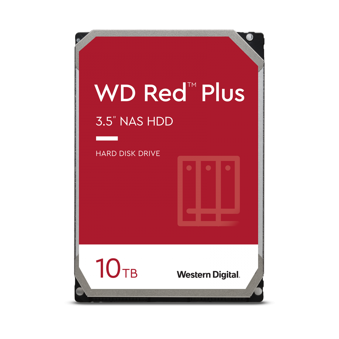 HDD WD Red™ Plus 10TB, 7200RPM, 256MB cache, SATA-III 1 HDD WD Red™ Plus 10TB, 7200RPM, 256MB cache, SATA-III