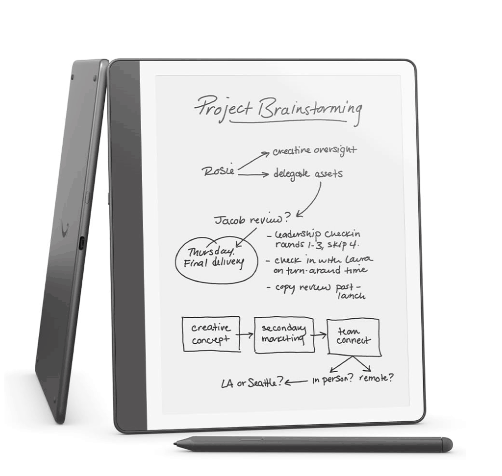 eBook Reader Amazon Kindle Scribe 2024 32GB, gri, cu pen