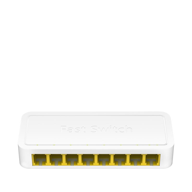 CUDY 8-Port 10/100 Mbps Desktop Switch „FS108D” (timbru verde 2 lei)