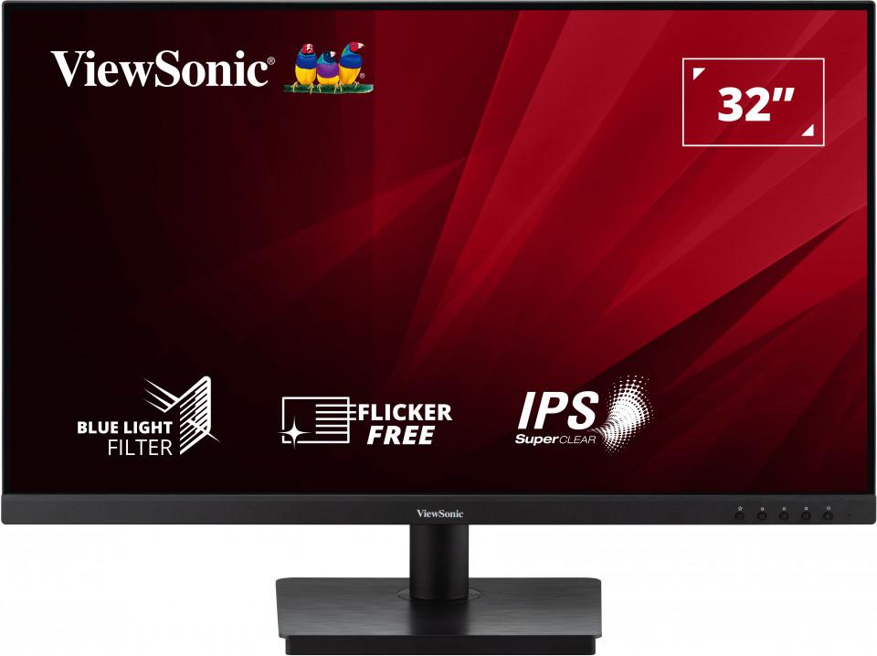 Monitor LED ViewSonic 32″, Full HD, VGA, HDMI, Negru