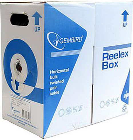 Cablu UTP Gembird, cat 5E, Cupru/Aluminiu, rola 305m