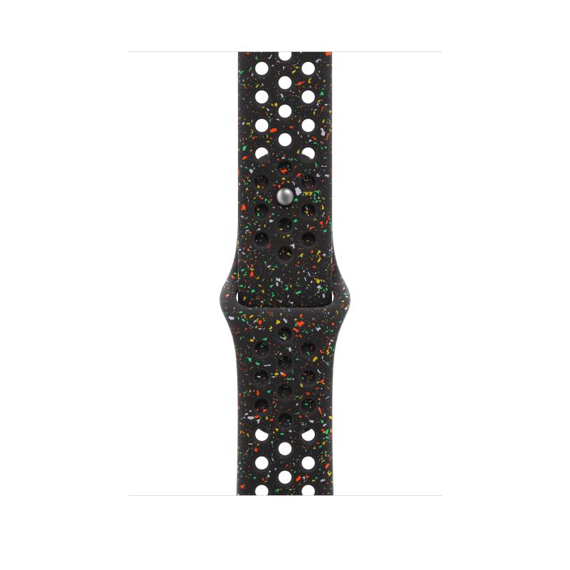 Curea pentru Apple Watch 46mm, Nike Sport Band, Midnight Black – M/L