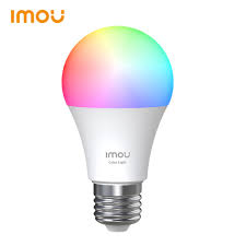 Bec inteligent IMOU B5 CL1B-5-E27, RGB, 2.4GHz Wi-Fi, Control din aplicatie, Compatibil cu Alexa si Google Assistant, dimabil, temporizator