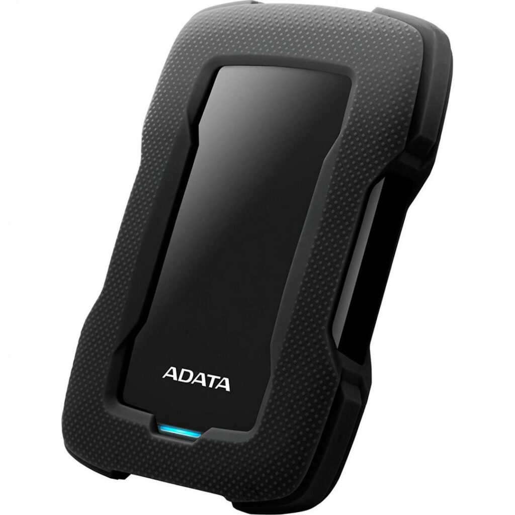 HDD Extern ADATA Durable HD330 5TB, Shock Sensor, 2.5″, USB 3.2, Negru