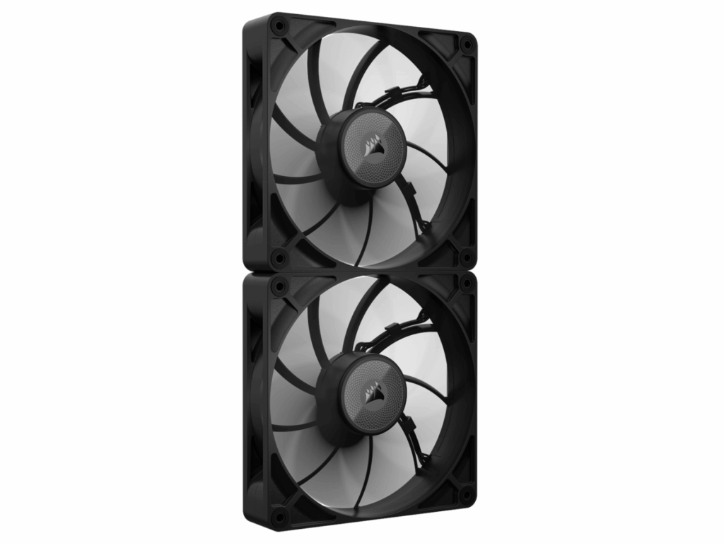 Ventilatoare CORSAIR iCUE LINK RX140 MAX BLACK, dual pack