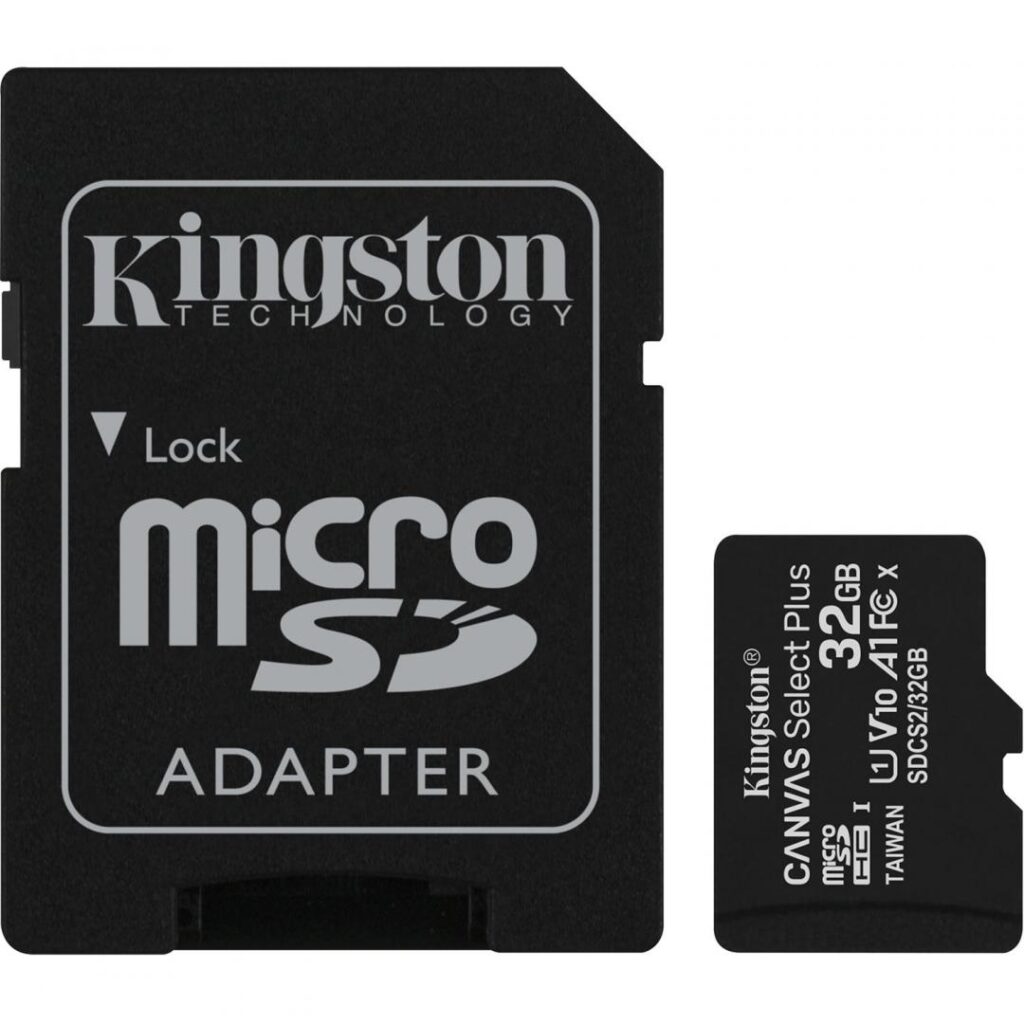 Card de memorie MicroSD Kingston Canvas Select Plus, 32GB, 100MB/s, cu adaptor