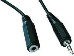 Cablu audio Gembird prelungitor stereo 3.5 mm jack M/T, 3m CCA-423-3M