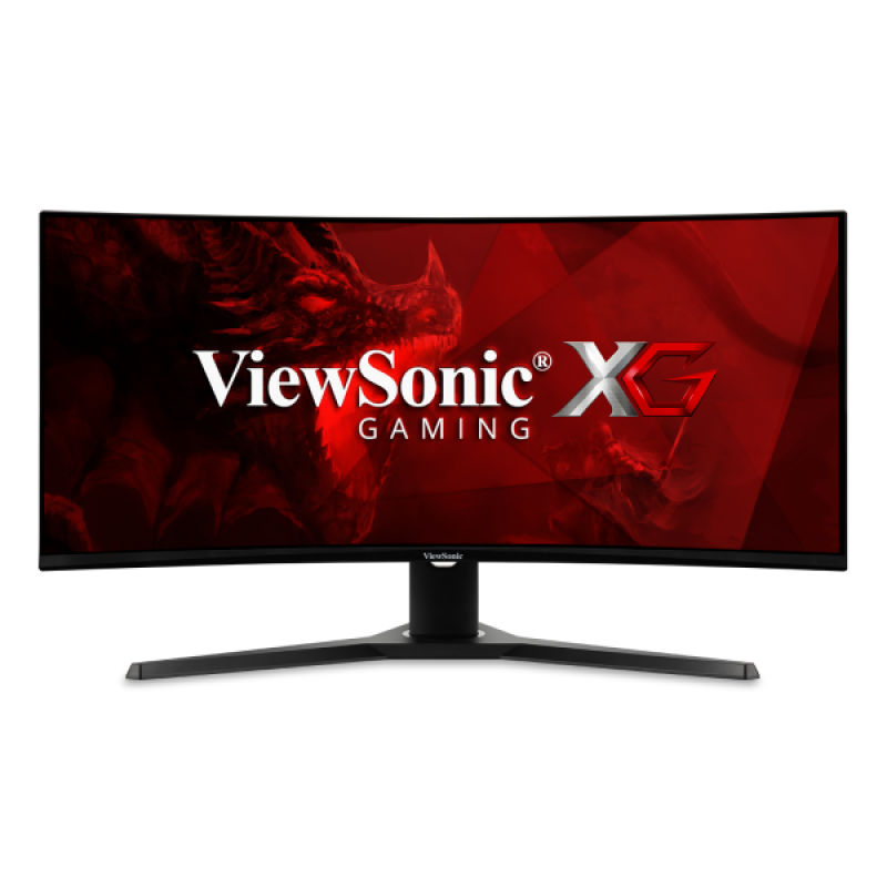 Monitor Gaming Curbat LED VA ViewSonic 34” WQHD, 144Hz, 1ms, HDMI, Display Port, VX3418-2KPC