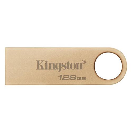 Memorie USB Kingston DataTraveler SE9 G3, 128GB, USB 3.2 Gen1, Metalic, Auriu
