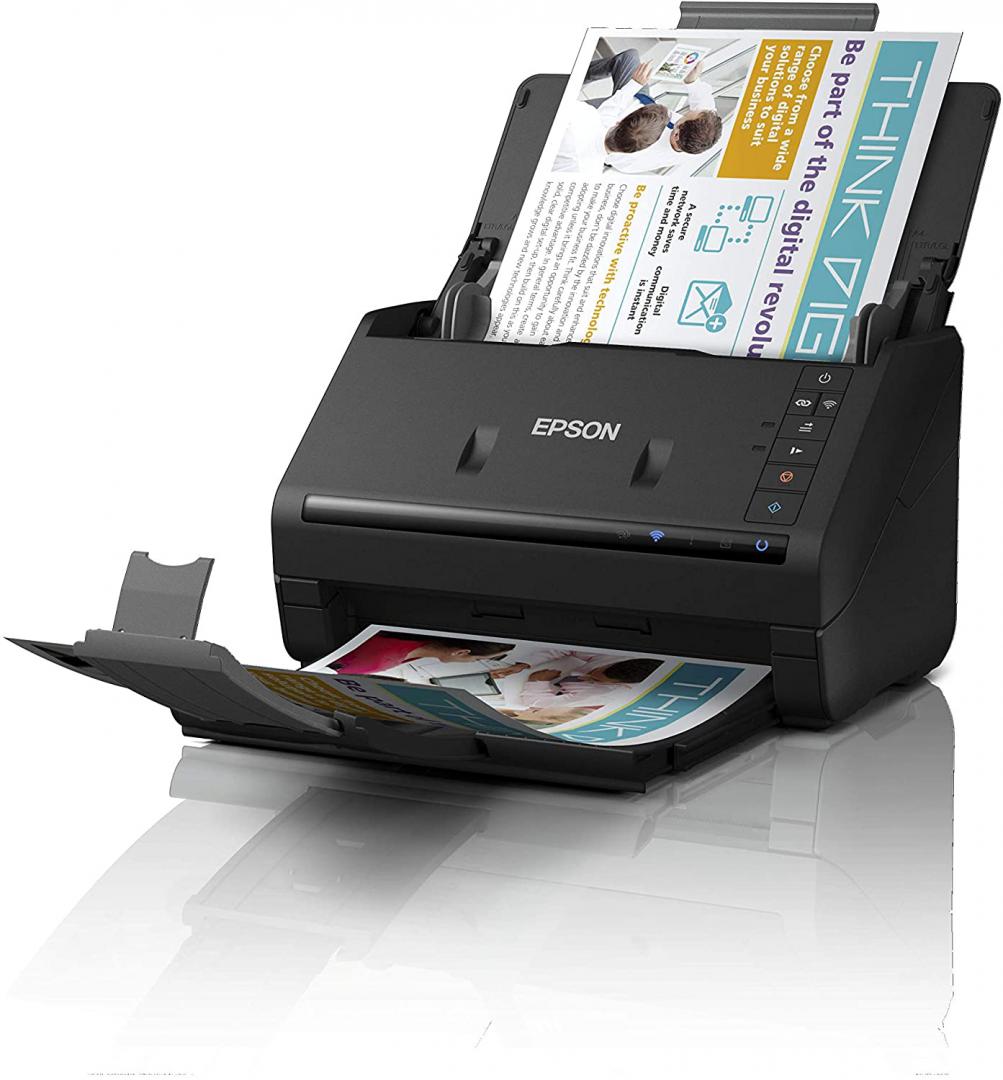 Scanner Epson WorkForce ES-500WII, Duplex, Wireless, A4 2 Scanner Epson WorkForce ES-500WII, Duplex, Wireless, A4 - imagine 2