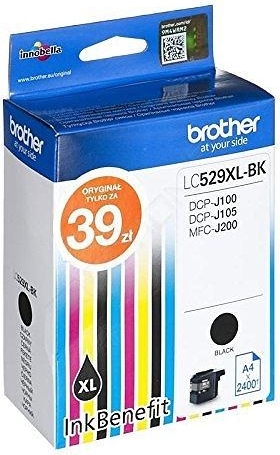 Cartuse cerneala Brother LC-529XLBK, Negru