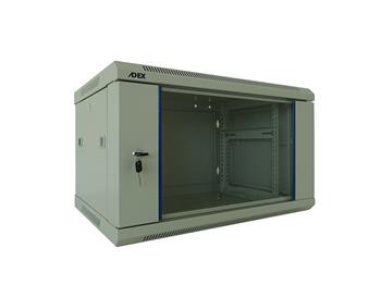 ADEX Wall amount rack12U, 450mm, grey, flat packing