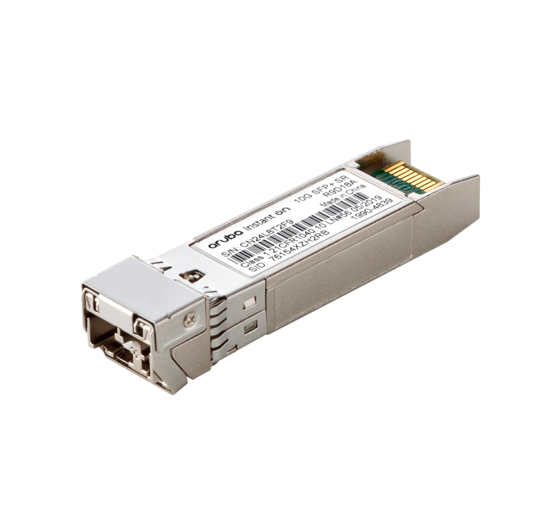 Conector SFP+ multimod LC SR 300m OM3 MMF, 10G, R9D18A, Ethernet Hewlet Packard