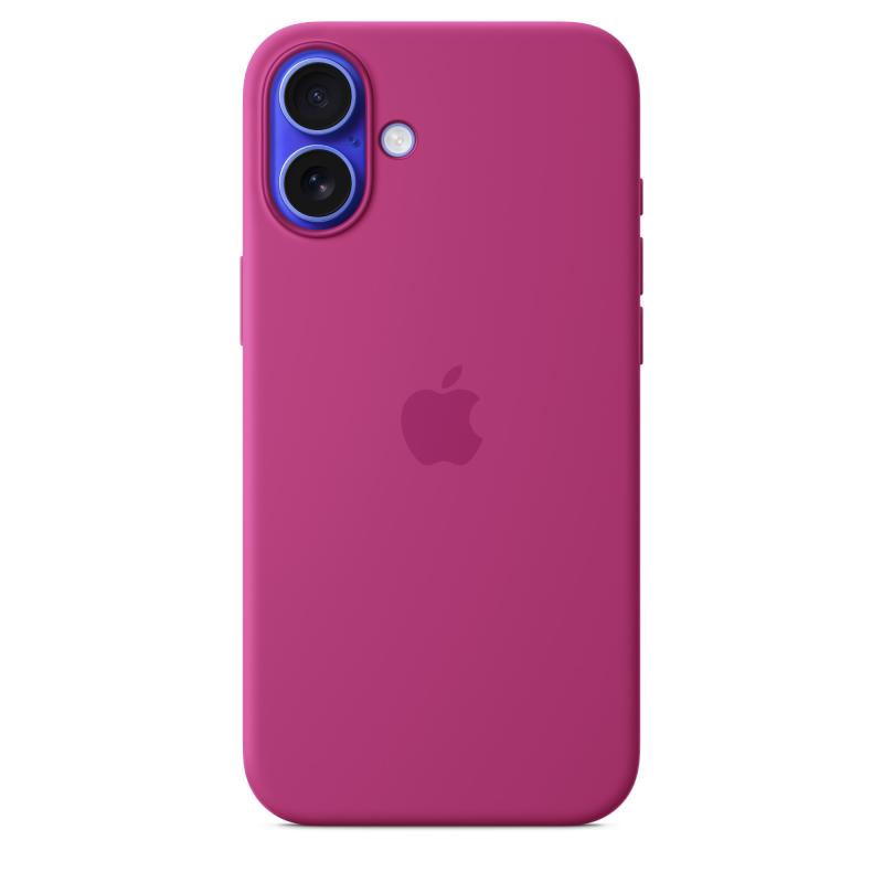 Husa de protectie Apple Silicone Case with MagSafe pentru iPhone 16 Plus – Fuchsia