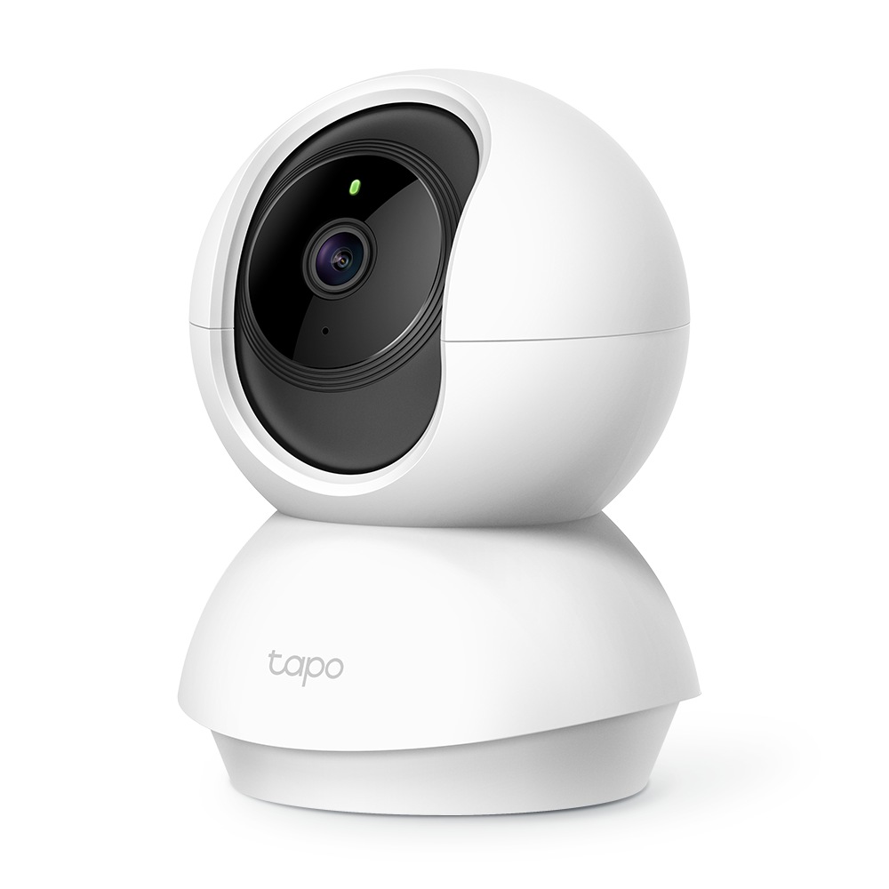 Camera de supraveghere Wi-Fi Tapo C200, TP-Link, 4mm/F/2.4, mod de confidentialitate, alarma sonora si luminoasa, detectie miscare, 128 GB