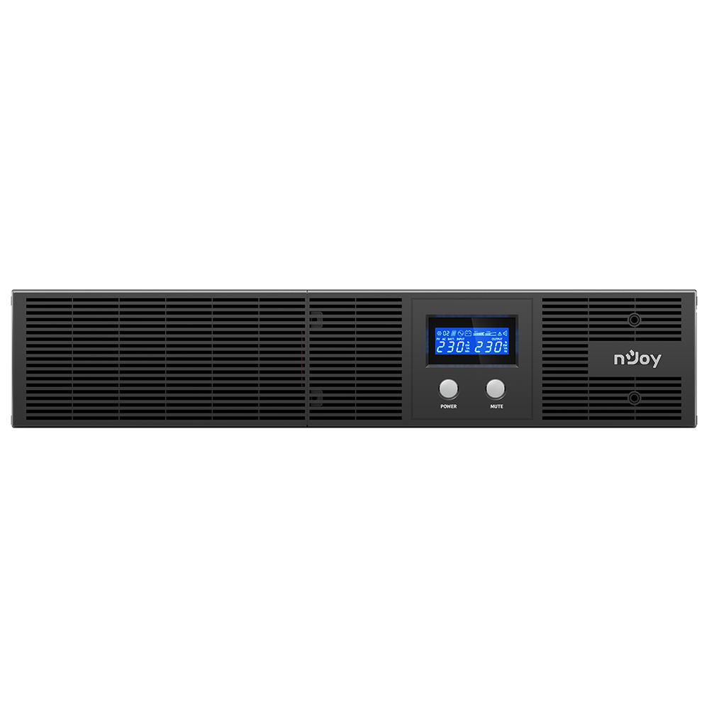 UPS nJoy Argus 2200, 2200VA/1320W, LCD Display, 4 IEC C13 cu Protectie, Management, rack 2U 2 UPS nJoy Argus 2200, 2200VA/1320W, LCD Display, 4 IEC C13 cu Protectie, Management, rack 2U - imagine 2