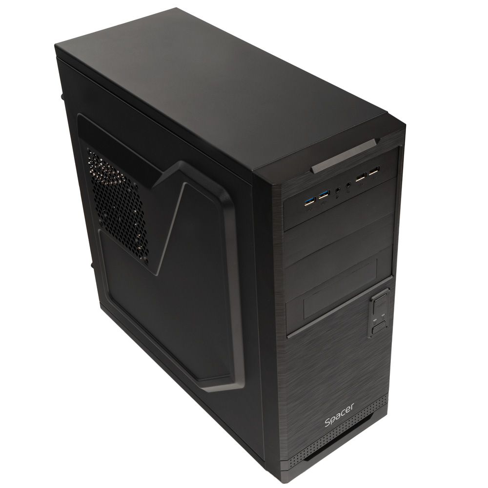 Carcasa SPACER STYLE, Middle Tower, ATX, fara sursa 2 Carcasa SPACER STYLE, Middle Tower, ATX, fara sursa - imagine 2