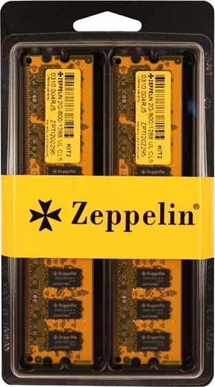Memorie Zeppelin 8GB (2x4GB) DIMM, DDR3, 1600MHz