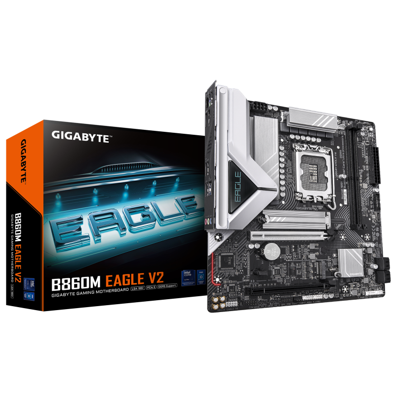 Placa de Baza GIGABYTE B860M EAGLE V2, Socket LGA1851